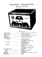 Heathkit DX-100-Assembly - Manual 
